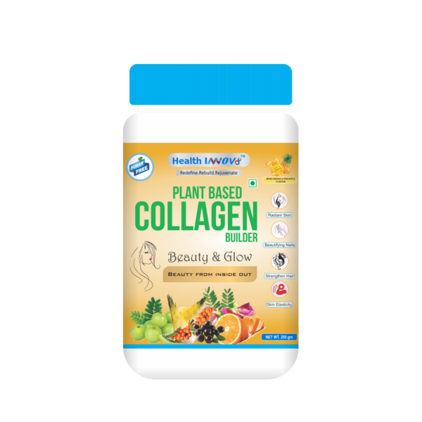 Health Innov8 Plant Based Collagen Builder Mango & Pineapple Mixed 250 gm