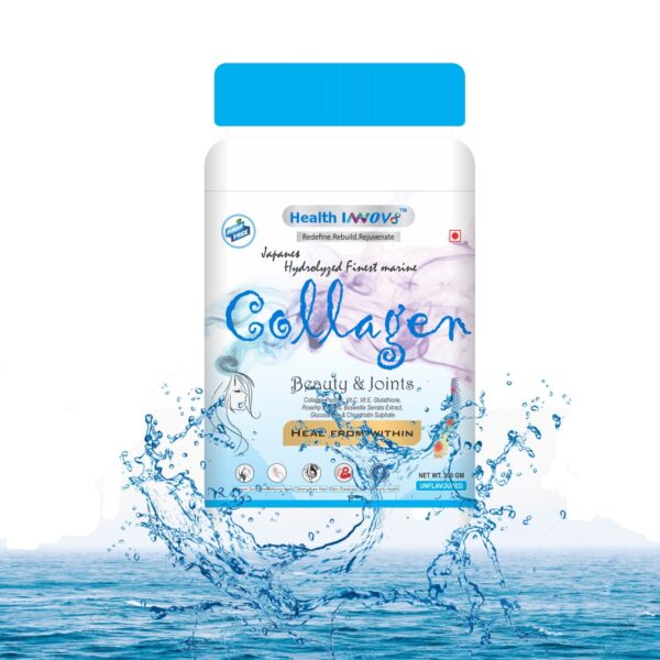Health Innov8  Hydrolysed Marine Collagen Peptide Unflavoured 300ml - Image 2