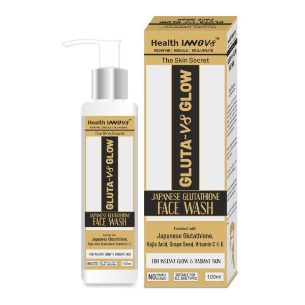 Health Innov8 Gluta~V8 Glow Glutathione Face Wash 100 ml